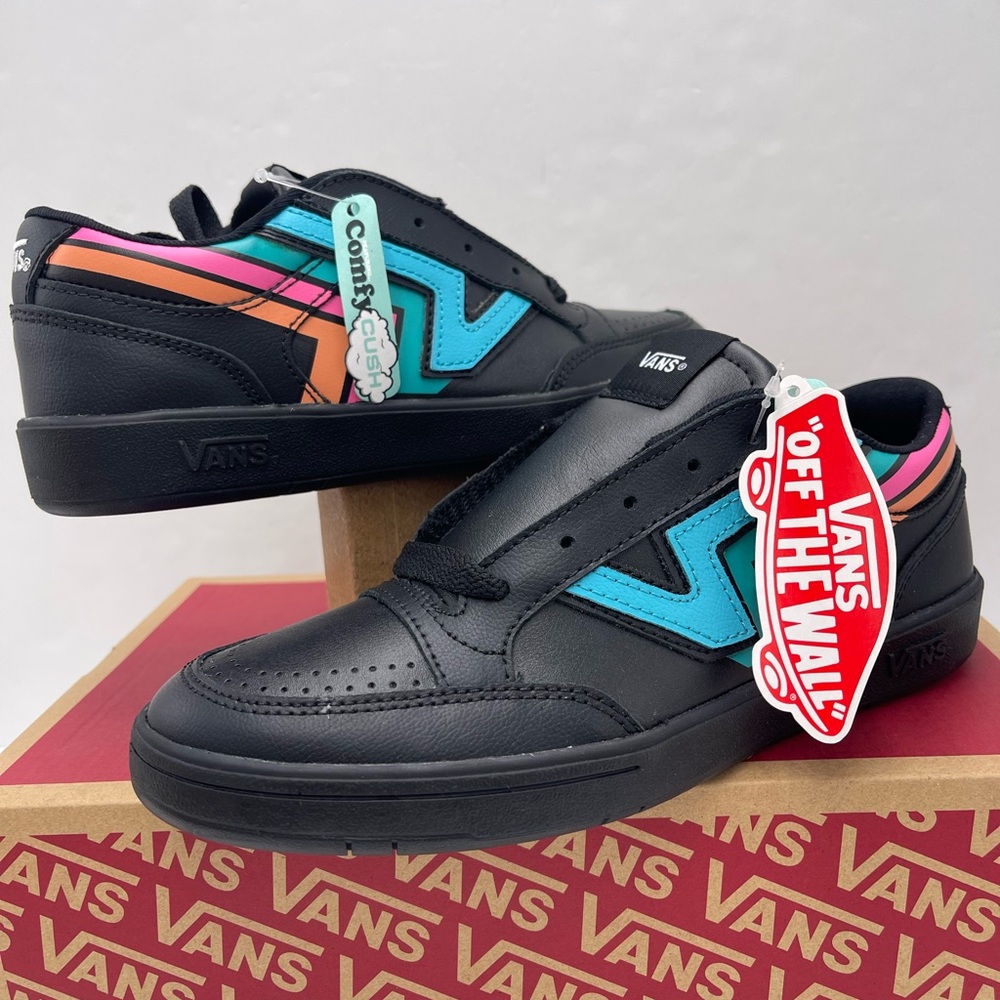 Vans WMNS Lowland Cc (Fader) Black/Multi
VN0A4TZY9OL
 Black Multicolor Sneakers - Picture 11 of 16